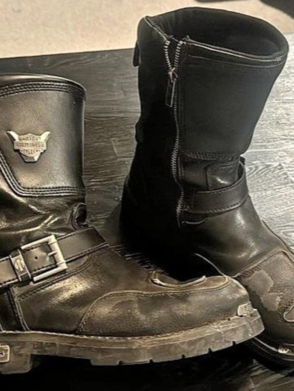 Harley-Davidson Men's Shift Engineer Zip Motorcycle Boots Shift Engineer Zip